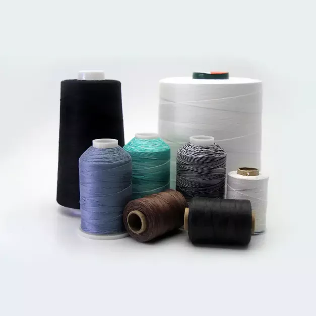 Hilo de coser de algodón antiarrugas ecológico para coser Hilo de coser de algodón antiarrugas ecológico para coser